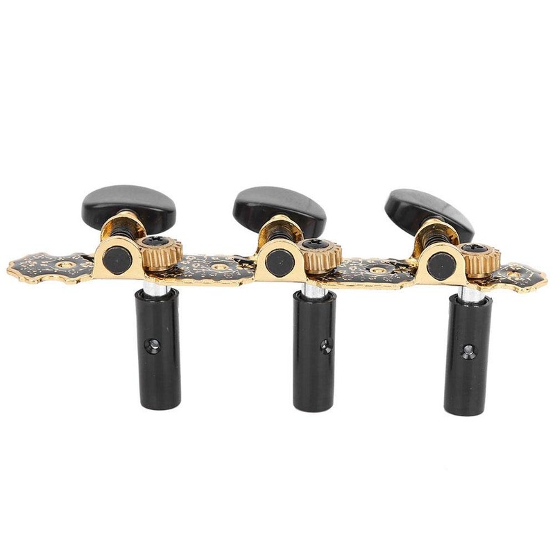 Alomejor 3 Pairs Classic Guitar Pegs Tuning Pegs Rustproof Easy
