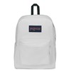JanSport Superbreak Backpack - Durable, Lightweight Premium Backpack, White