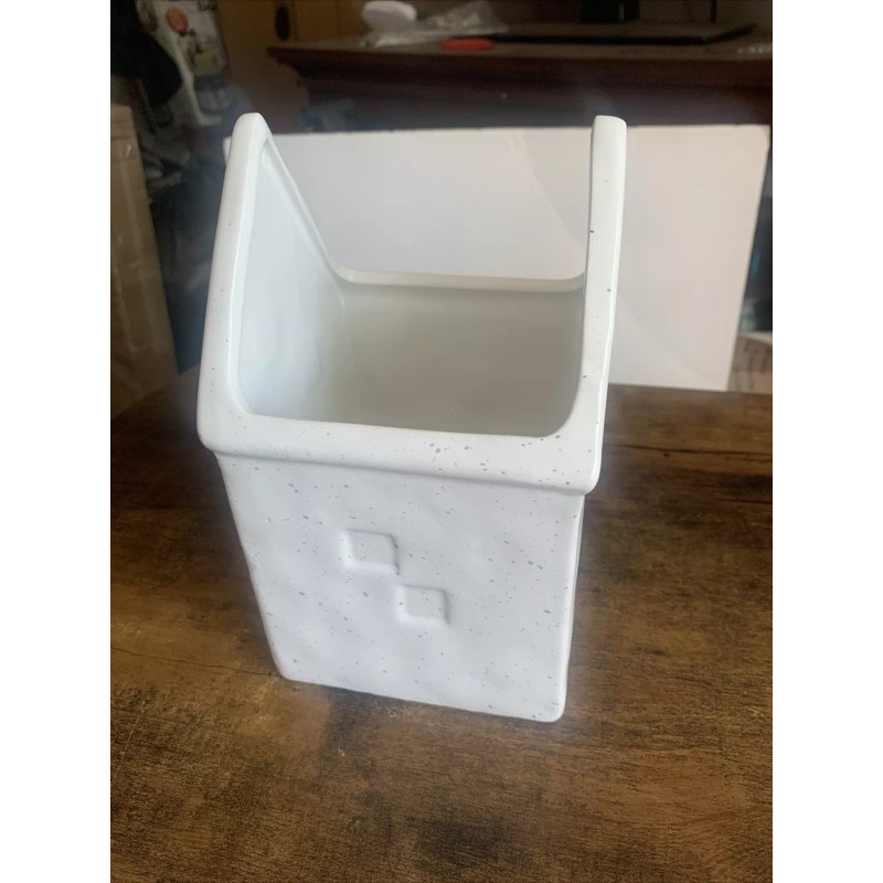 Target Ceramic House Planter White Tall House Home Decoration Earthenware