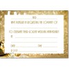 doodlecards Golden Anniversary Champagne Glasses Invitations Invites Pack of 20