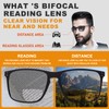 JO Bifocal Reading Glasses Sunglasses 2 Pack - UV400 Protection