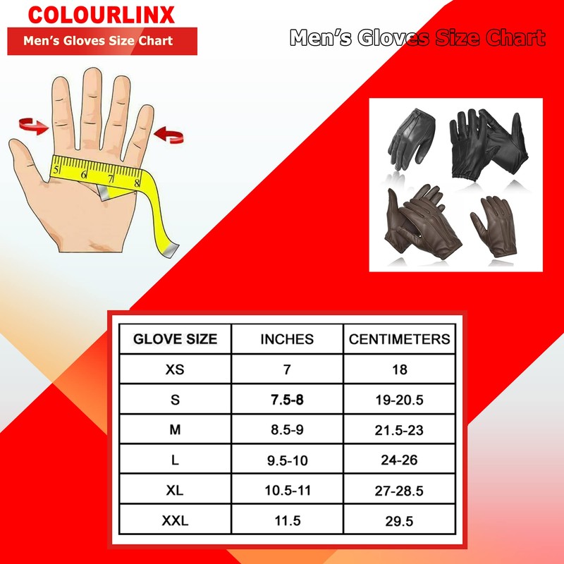 COLOURLINX Kevlar Gloves Soft Leather Lined Anti-Slash Heat Fire &