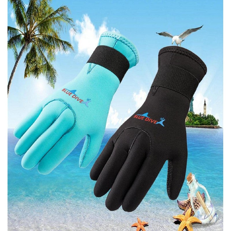 EXCEREY 3MM Surf Snorkeling Gloves Float Gloves Swimming Gloves Neoprene