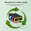 VOREDO LC404 Ink Cartridges Compatible Replacement MFC-J1205W Ink Cartridges LC-404