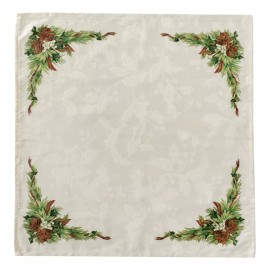 Benson 4 Servilletas Tela Decoracion Navideña Navidad Fiestas Dicie