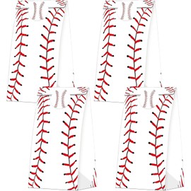30 PCS Party Favor Candy Bags for Baseball Birthday Party Supplies, Party Gift Goody Treat Candy Bags for Baseball Party Favors Decor Birthday Party Decor for Baseball Party Girls Kids Birthday