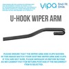 Vipa Wiper Blade Set fits: MAZDA 6 Hatchback Aug 2007