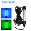 1200LM 12V LED Underwater Fishing Light Stick Squid Prawn Fish