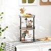 YATINEY 3-Tier Lazy Susan Organizer, Rotating Spice Rack, Spinning Organizer,