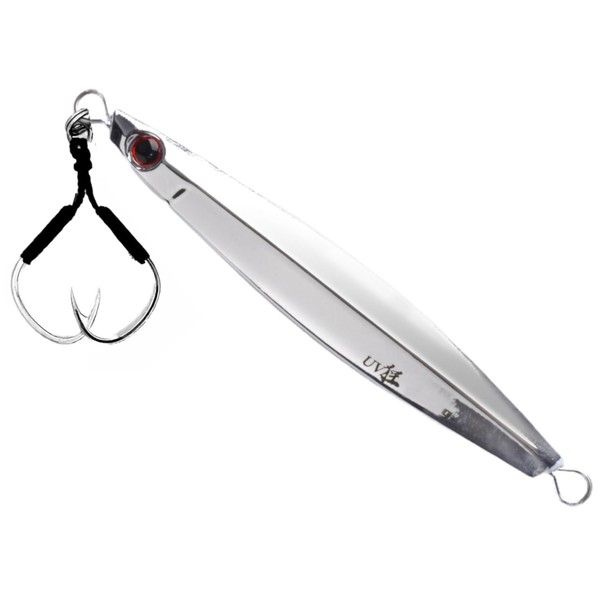 Allgu Metal Jig No. 4 Yongo 30g Silver Plated Jigging