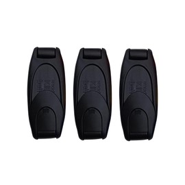 JUKOTA 3 Stück Auto Sicherheitsgurt Clip Universal Gurtversteller für Erwachsene Kinder Verstellbarer Sitzgurt Halter Schwangerschaftsgurt Auto Abschnallschutz Kindersitz(Schwarz)