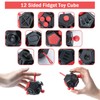 VCOSTORE Fidget Cube With 12 Sides - Original Figet Cube