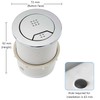 Excel Home Toilet Flush Button Replacement for Cistern- Dual Button