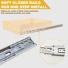 Pull Out Cabinet Organizer, 20''W×21''D×16''H Soft Close Slide Out Wooden