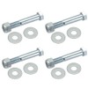 AUTOVIC Hardened Rear Shock Bolt Kit Upper & Lower for