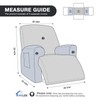 Timeles Extra Wide Recliner Chair Cover Reclining Couch Cover Sofa
