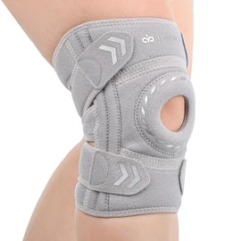 INDEEMAX Knee Supporter, Knee-Specific Knee Support, Medical Use, Compression Type, Large Size, Sweat-Absorbing, Secure Fixation, Non-Slip, Easy to Put On and Take Off, Adjustable Compression Force