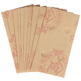 Kyocera WA #120 6613705 Old Ryobi Woodworking Paper Sander S-555M S-5000, Set of 10, 3.0 x 5.5 inches (75 x 140 mm), Perforated