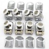 YUANQIAN Set of 8 Single Shower Door Rollers 25mm Wheel