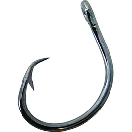 Mustad UltraPoint Demon Perfect in-Line Circle 3 Extra Strong 2X Extra Short Shank Fishing Hook (Pack of 5), 39950NP-BN-9/0-5U, Black Nickel, 9/0
