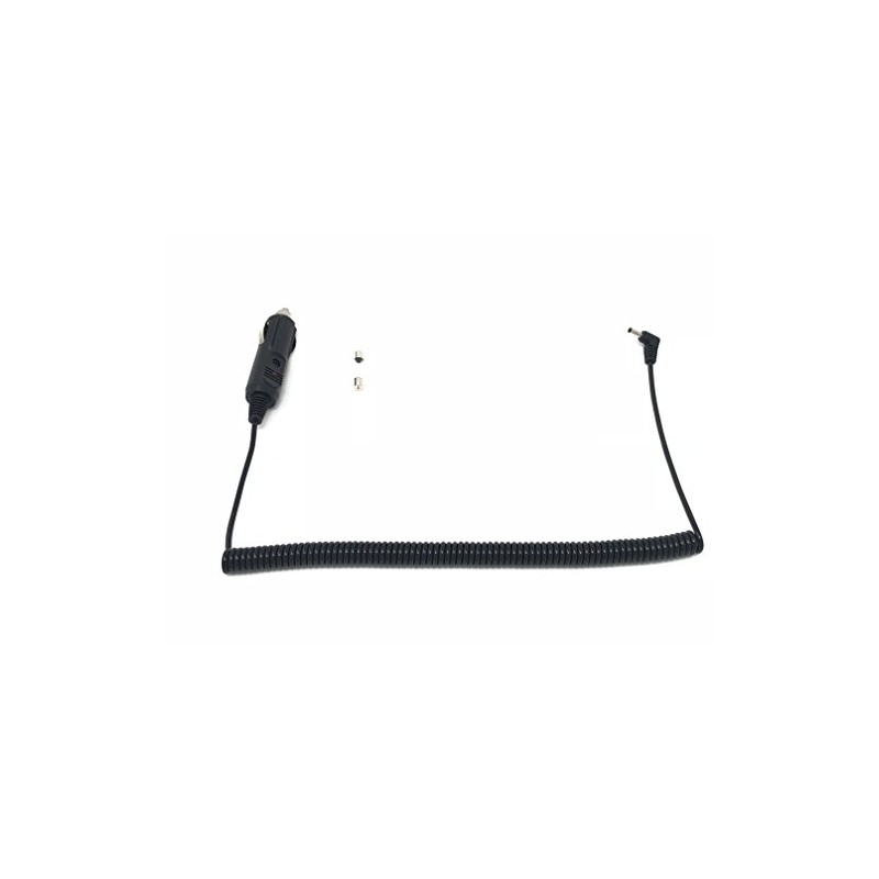 CAR Coiled Power Cord Compatible Replacement for Cobra XRS-9945, XRS-9955,