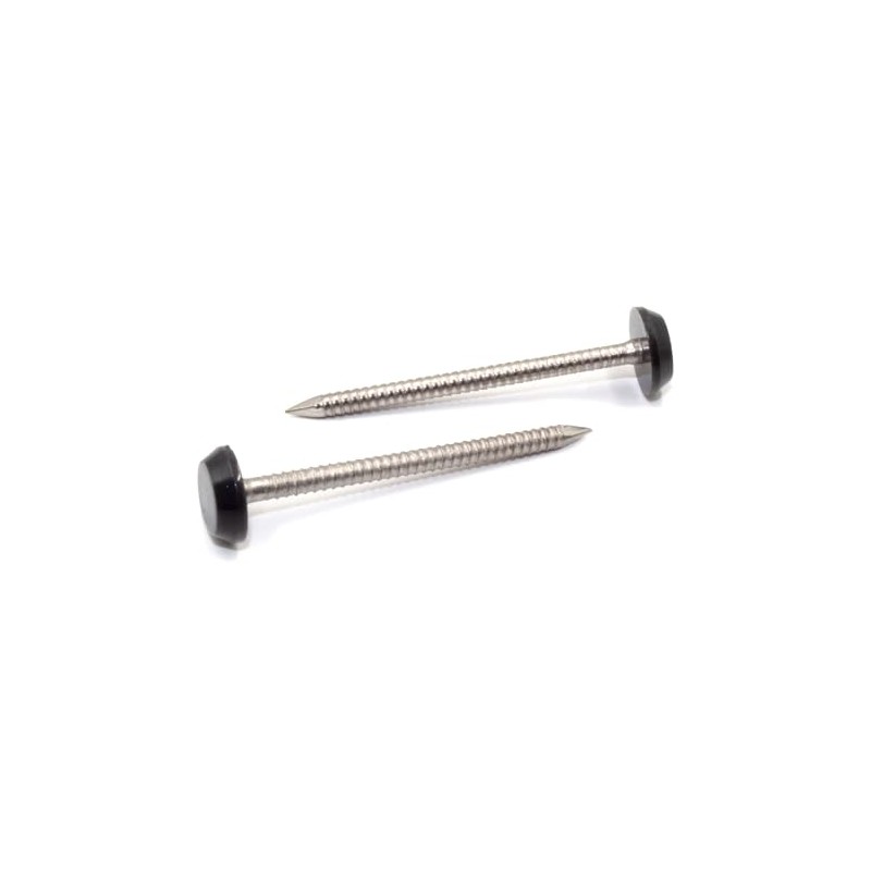 4.8mm Rapierstar StarNail Polymer Headed Nails - 50mm, Anthracite Grey