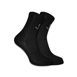Optimum Neoprene Wetsuit Socks - Ultimate Comfort for Water Sports & Diving. Keep Your Feet Warm & Protected with 3mm Anti-Slip Thermal Swimming Socks Suitable for Women Men & Kids. LARGE