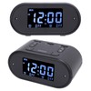 Depisuta 4 Levels Vibration Strength Adjustable Dual Alarm Clock with
