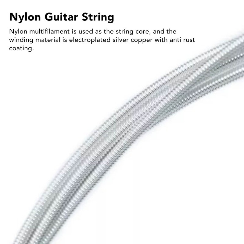 Classical Guitar Strings 28 To 43 Gauge Anti Rust Coating