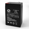 AJC Battery Compatible with Big Beam 2RL6S5-R 6V 4.5Ah Emergency