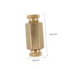 Alipis Brake Line Fitting Replacement Auto Brake Line Adapter Threaded
