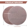 VIBRATITE Pack of 50 Mesh Sanding Discs 125 mm Velcro,
