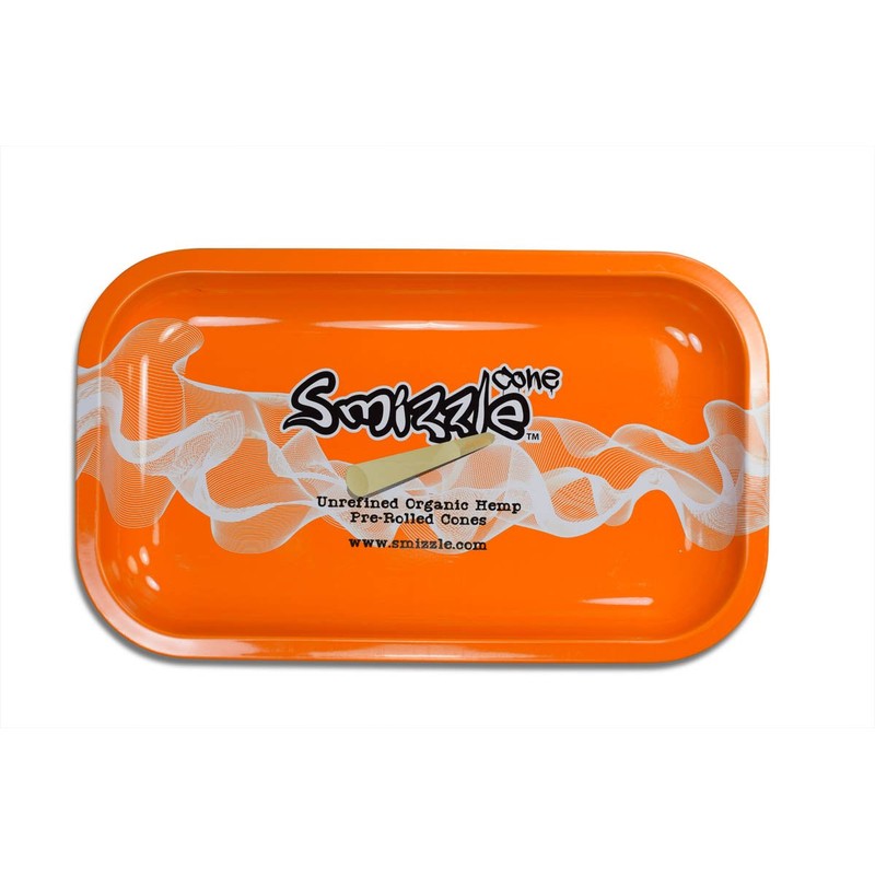 Smizzle Rolling Tray - Silver Medium