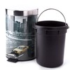 MSV "New York Pedal Bin, Multi-Colour, 3 Litre