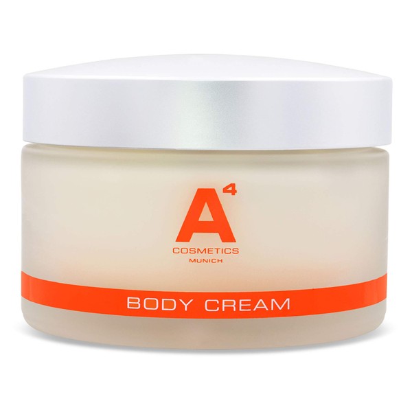 A4 - Body Cream | Moisturising Anti-Ageing Body Cream | Eco-Certified Argan Oil | Intensive Nourishing Body Lotion (200 ml)