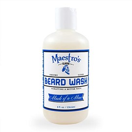 Maestro's Classic Mark of a Man Beard Wash, 8 Ounce by Maestro's Classic