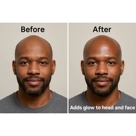 Bald Head Moisturizer. Soothes and Conditions the Scalp. Creamy Balm Gives Scalp a Youthful Appearance with 24 Hour Protection. Board Room Scent.