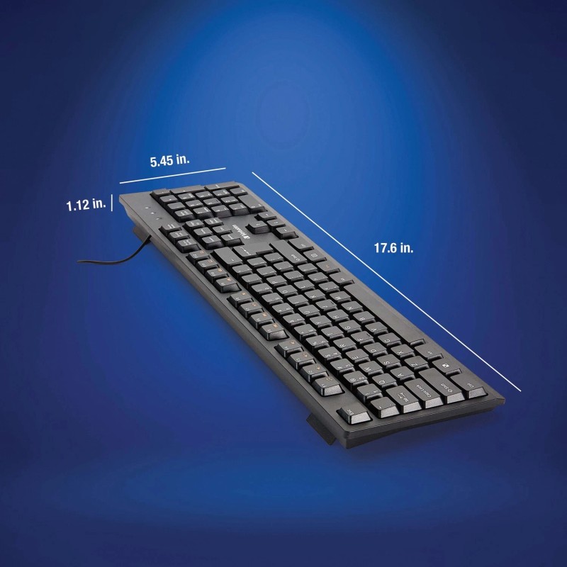 Verbatim Universal Wired Keyboard Black (70735) VER70735