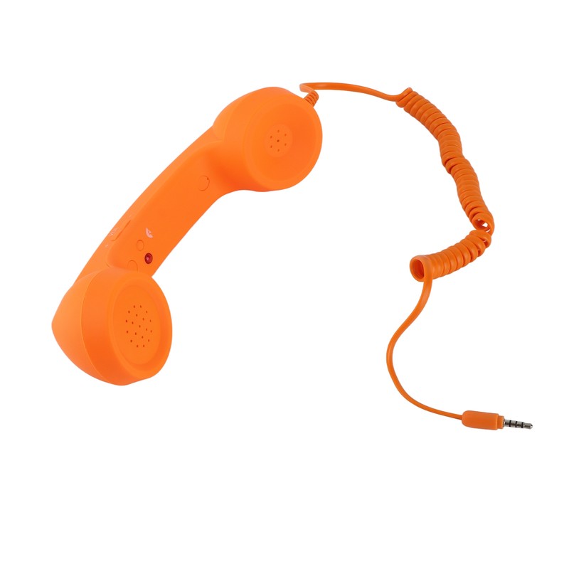 Cell Phone Handset USB C Radiation Proof Vintage Phone Handset