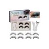 Kit De Pestañas Magnéticas Reutilizables Con Aplicador