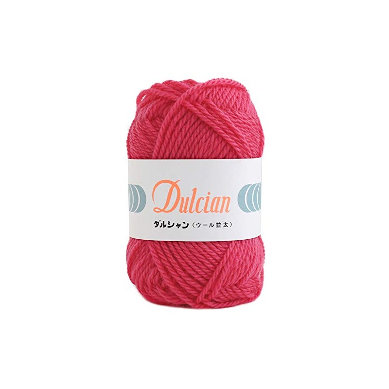 DARUMA 5800 Darshan Wool Thick Yarn, Medium Thick, Col.111, Pink,