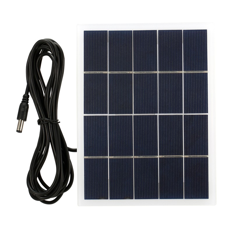 3W 5V Solar Panel with DC Port Polycrystalline Silicon Solar