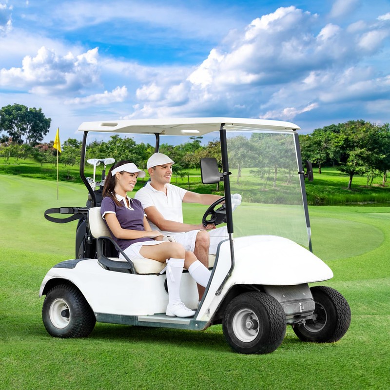 10L0L Universal Golf Cart Side Mirrors - Golf Cart Mirrors