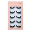 5 Pairs Mink Eyelashes Ultra Dense Stage Makeup Natural False