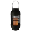 Solar Lantern Handle 15 x 33 cm Plastic Black 12