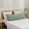 BESTOUCH 100% Washed Cotton Pillowcase for Hair and Skin Linen