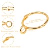 Openable Curtain Rings with Eyelet,24PCS Curtain Rings,Drapes Rings 32mm Interior