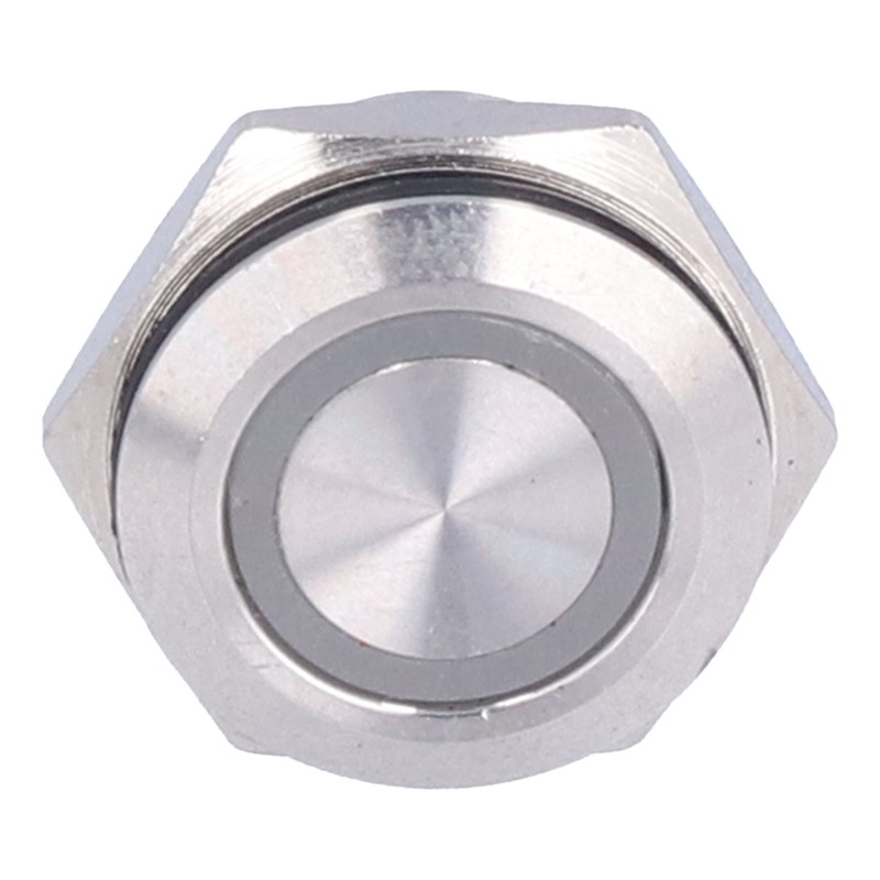 5Pcs Momentary Push Button Switch Metal Auto Reset Ultra Thin