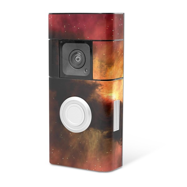MightySkins Skin Compatible with Ring Video Doorbell Plus - Spacial