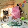 Tiardey 28PCS Miniature School Dolls Dollhouse 1:12 DIY Miniature Model